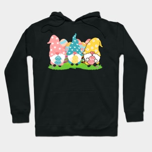 Happy Easter, Easter Gnomes - Cute Easter Gnomes Hoodie